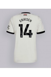 Manchester United Christian Eriksen #14 Fotballdrakt Tredje Klær 2024-25 Korte ermer